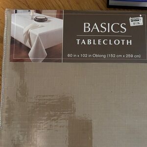 Asics Beige Tablecloth